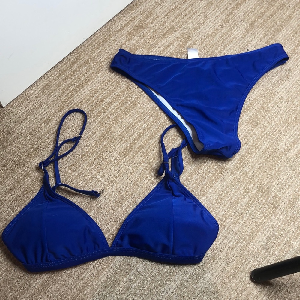 High leg bikini set
